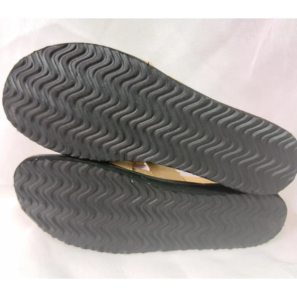 Easy Street Skai Slide Sandals Womens 8.5M Beige Comfort Slip On‎ NWOB